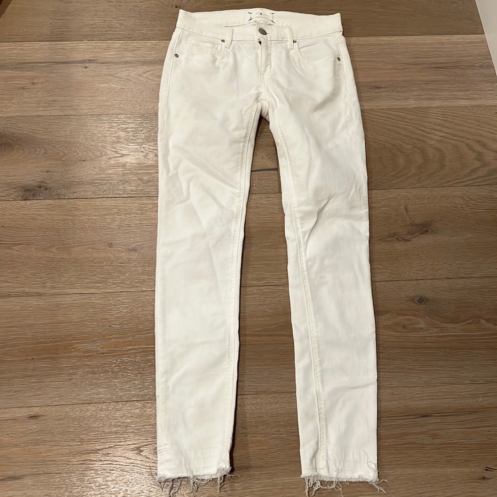 Lou and Grey skinny frayed hem jeans